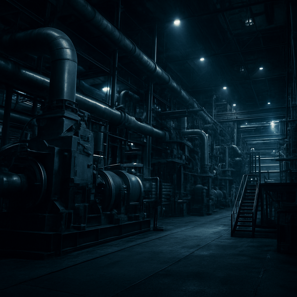 Industrial manufacturing plant